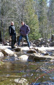 Alexis und Waldi im Wildwasser