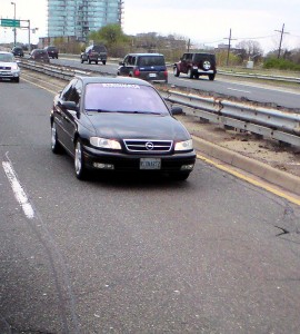 Cadillac Catera als Opel Omega getarnt...