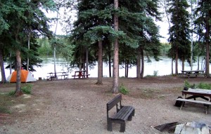 Coalmine Campground in Carmacks